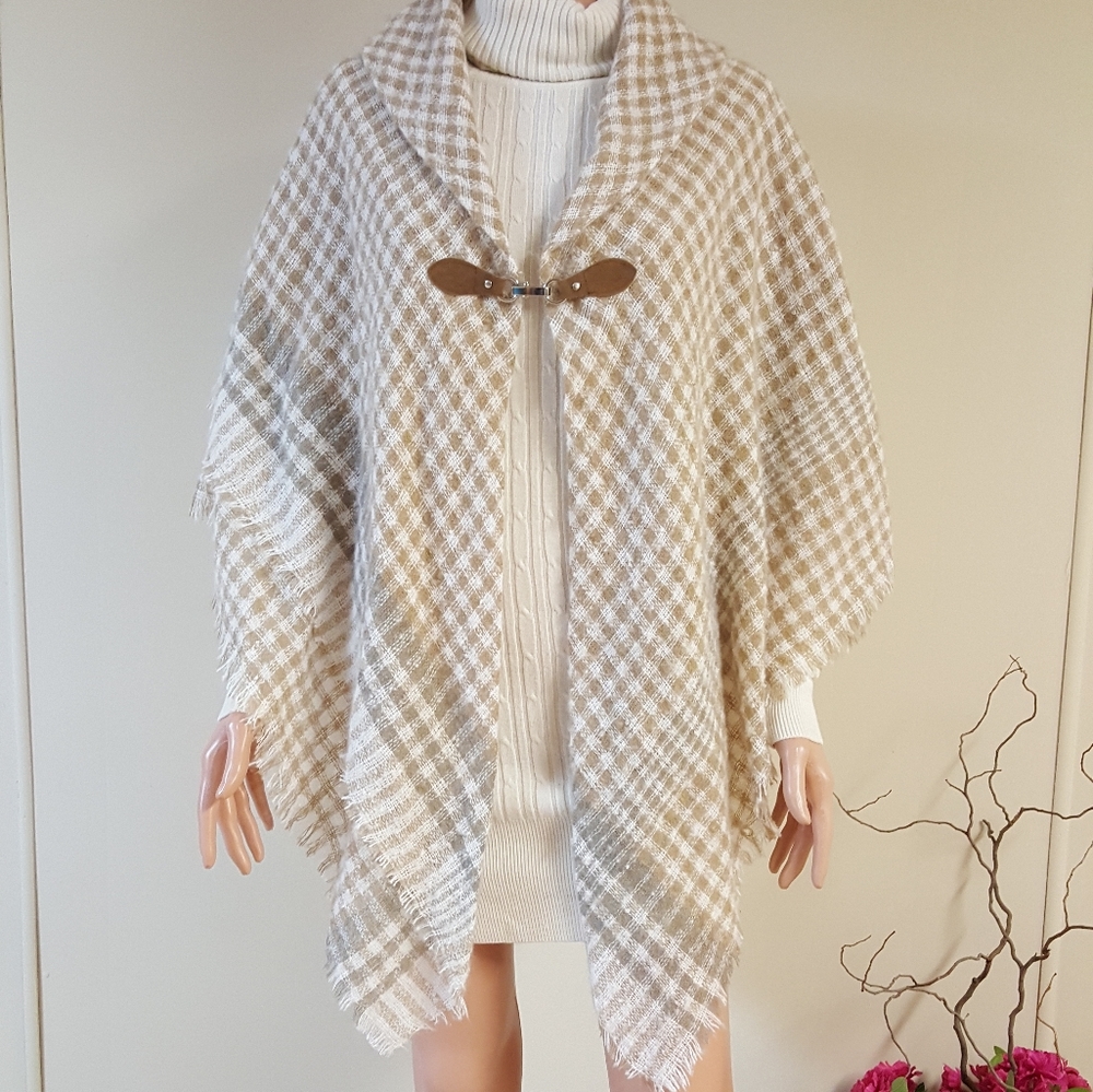 🎊HP🎉NWT Charter Club mini plaid scarf